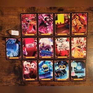 Hazbin Hotel season two, first edition trading card bundle of 13 cards. #6